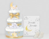 star diaper cake