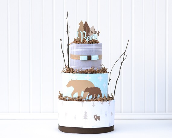 Bear Baby Shower Decoration Bear Diaper Cake Little Bear Shower