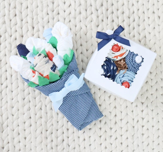 Baby Boy Gift Set, Boy Baby Shower Gift Basket, Unique New Baby Gift, Newborn Boy Gift Clothing & Blanket Package, Woodland Baby Gift Il_570xn