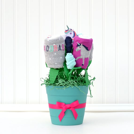 unicorn baby shower outfit