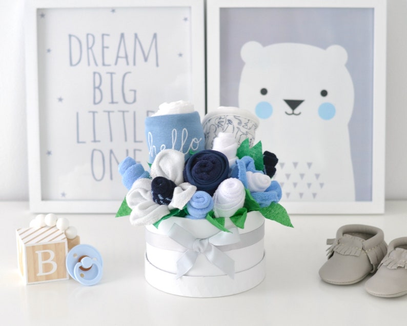 New Parents Gift Baby Boy Gift Box Personalized Baby Gift Baby Shower Gift Boy