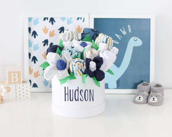 Baby Boy Gift Basket, New Baby Boy Gift, Baby Shower Gift Boy, New Mom Gift, Personalized Baby Boy Gift, Dinosaur Baby Gift Set Il_570xn