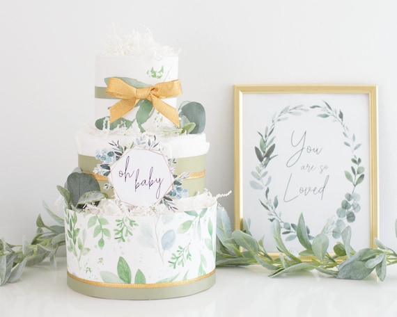Greenery Baby Shower Decoration Gold Greenery Diaper Cake Gender Neutral Baby Shower Ideas Eucalyptus Lambs Ear By Baby Blossom Company Catch My Party,Large Master Bedroom Furniture Arrangement