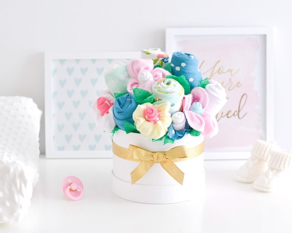 welcome home baby girl gift basket