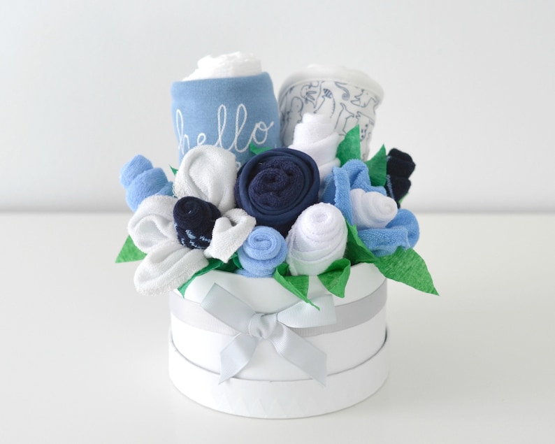 New Parents Gift Baby Boy Gift Box Personalized Baby Gift Baby Shower Gift Boy