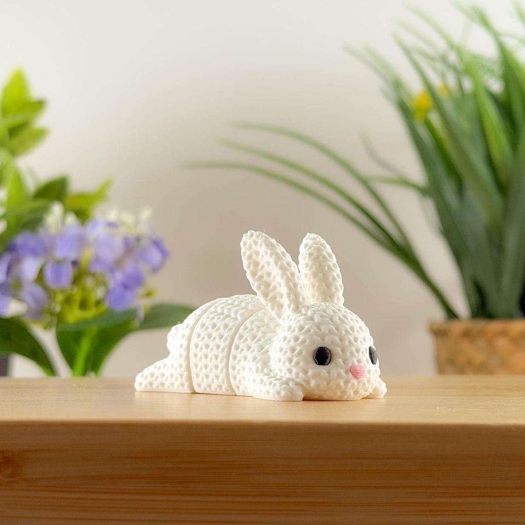 Rabbit Articulated Fidget Toy - Etsy