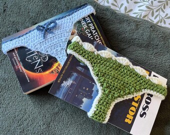 Bookini Bookmark Handmade Crochet Fun Reading