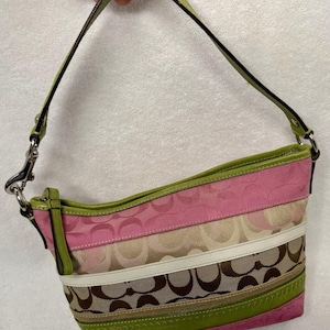 Coach Patchwork Purse Pink - Etsy