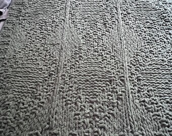 Large Diamonds Baby Blanket
