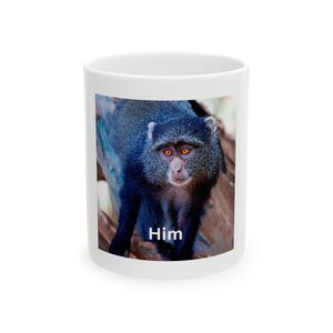 Ceramic Mug - Him, Personalized Coffee Cup, Gift for Men, Father&#39;s Day Present, Husband Birthday Gift, Unique Tea Mug