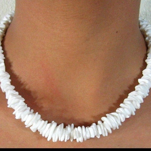 Native Treasure Tropical Surfer Necklace - Handmade Philippine Shell Beach Jewelry For Men & Women