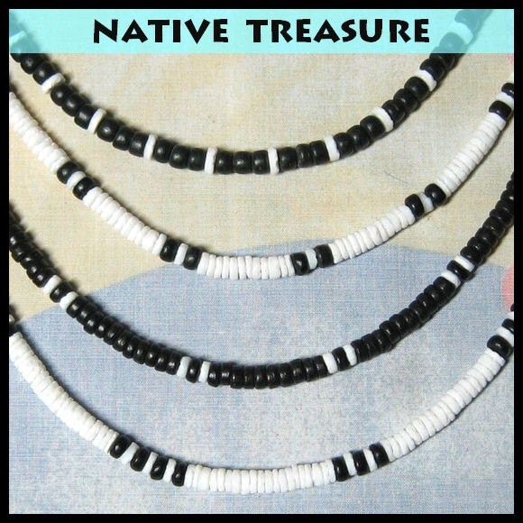Puka Shell Necklaces Surfer Beach 