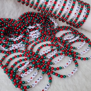 Bulk Beaded Friendship Bracelets, Fundraising & Awareness Bracelets, Personalized Event Favors