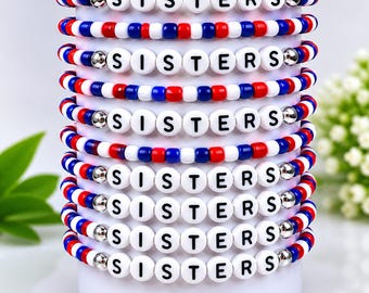 Texas Strong Beaded Bracelet: Uvalde Support Jewelry