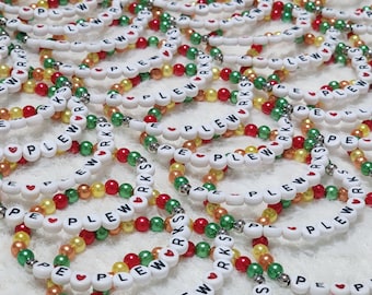Custom Word Stretch Bracelet: Bulk Order, Fundraiser Gift