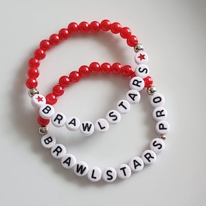 Brawl Star Game Character Personalized Bracelet/Frank/Shelly/El Primo/Moe/Juju/Leon/Boys and Girls Birthday Gift Bracelet/Game Day Gift
