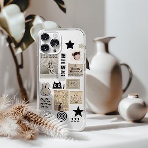 Kawaii Miffy Yoshitomo Nara Collage Phone Case