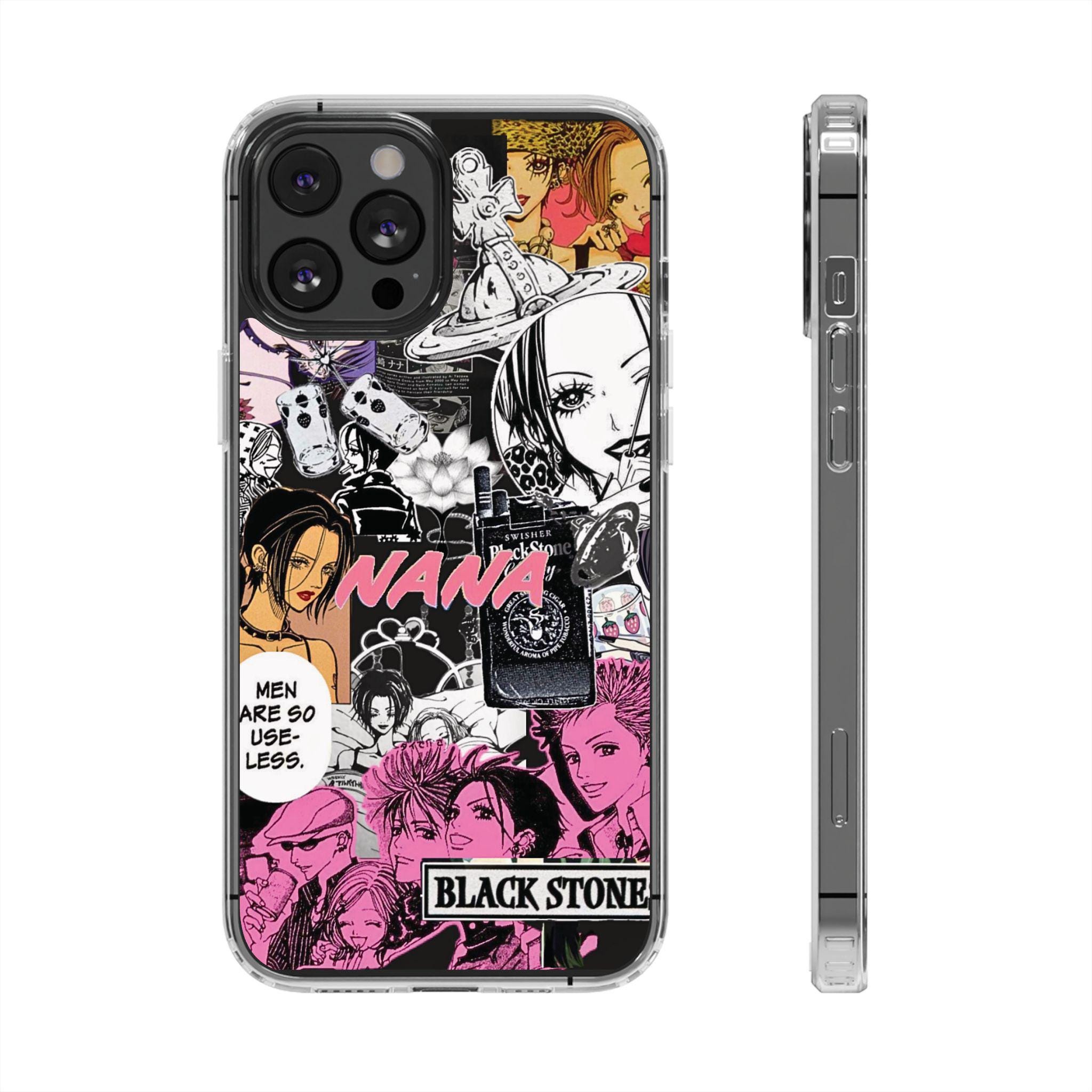 iPhoneケース AKIRA ART OF WALL nana-nana iPhone CASE NANA Japanese Anime Manga Phone Case Nana Anime Cover for
