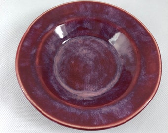Handmade Ruby Red Glaze Ceramic Dinnerware