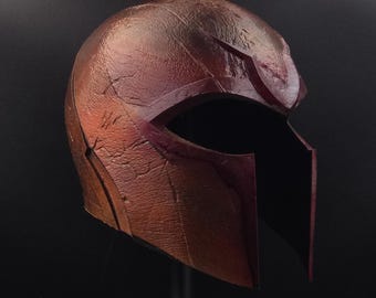 Airbrushed Magneto Cosplay Helmet