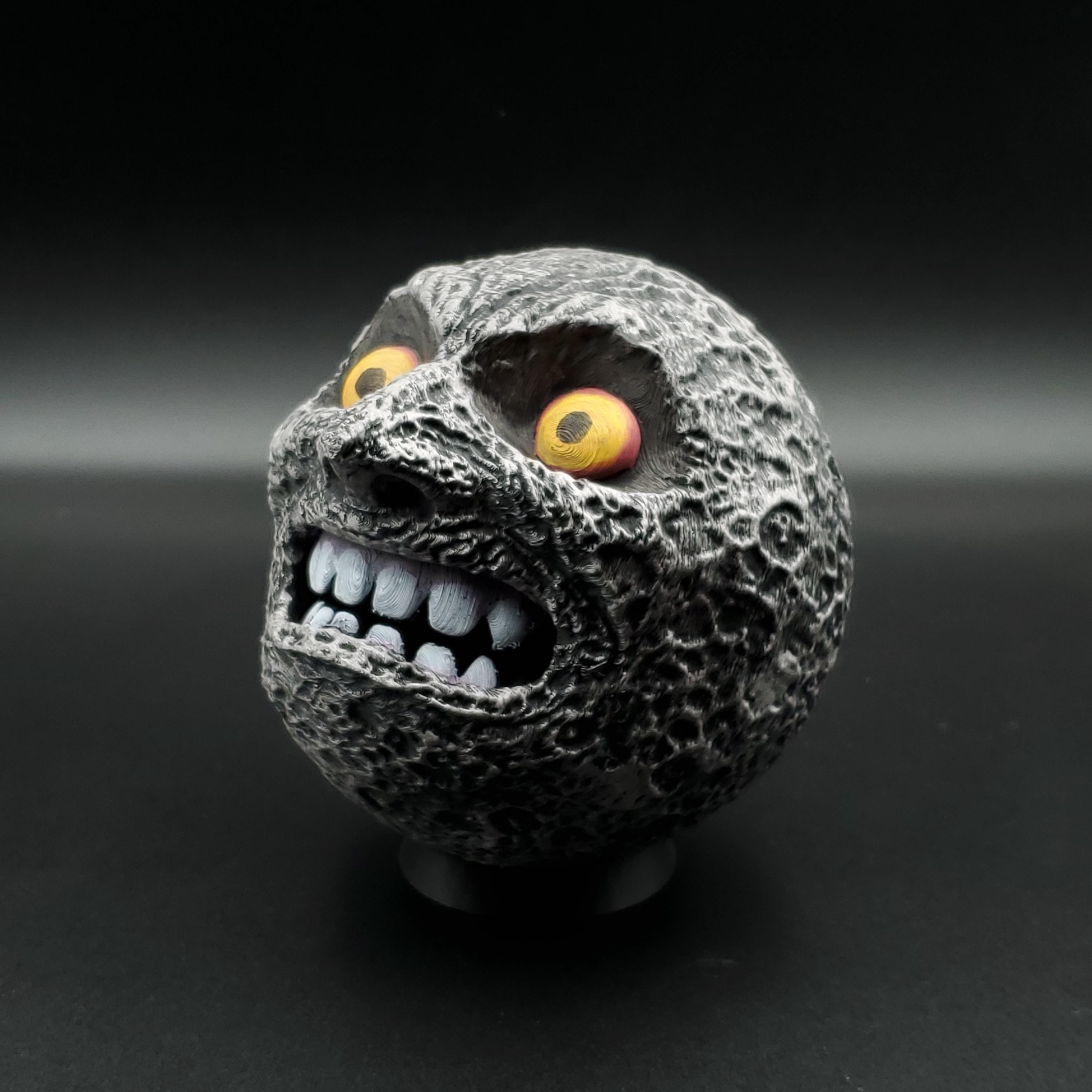 64 Moon With Base (5 Inch Diameter) - Etsy