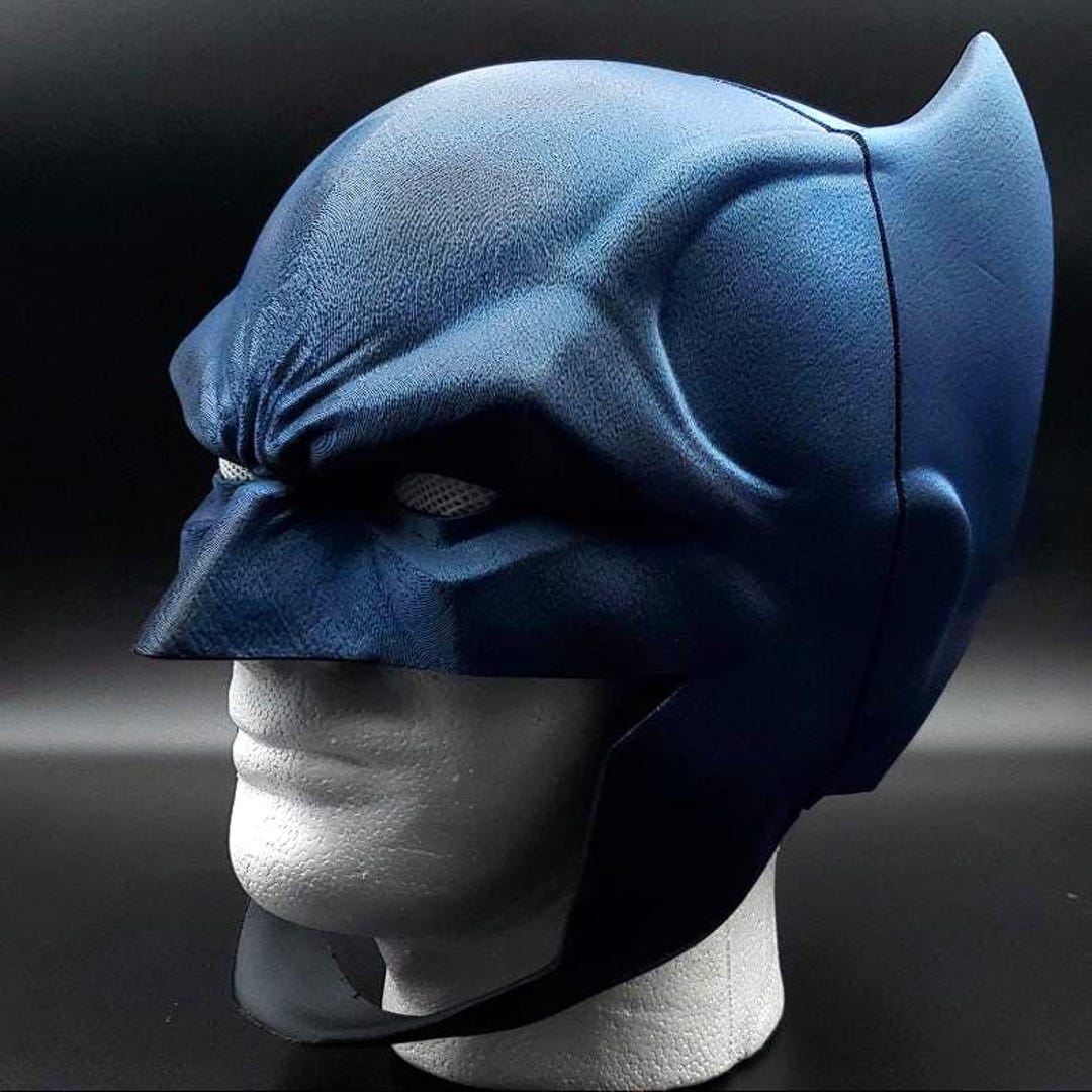 Airbrushed Bat Detective Magnetic Cosplay Mask / Helmet - Etsy