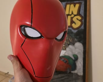 Airbrushed Red Hood Cosplay Mask / Helmet Custom Sizes