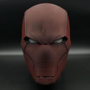 Red Hood Magnetic Cosplay Mask / Helmet