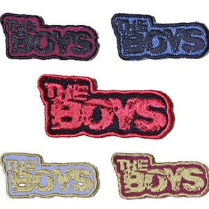 Superhero Team Comic Logo Patch – Embroidered Sew-On / Iron-On Patch – Multi-Colour Graphic Design