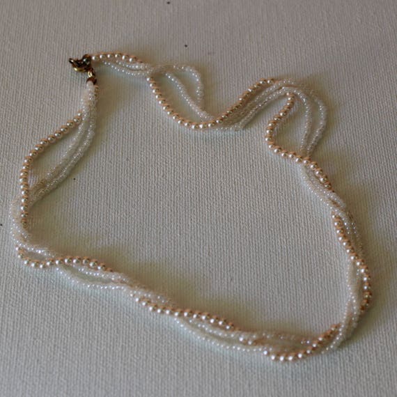 Little Girl Pearl Necklace/necklace Handmade/freshwater Pearl Etsy