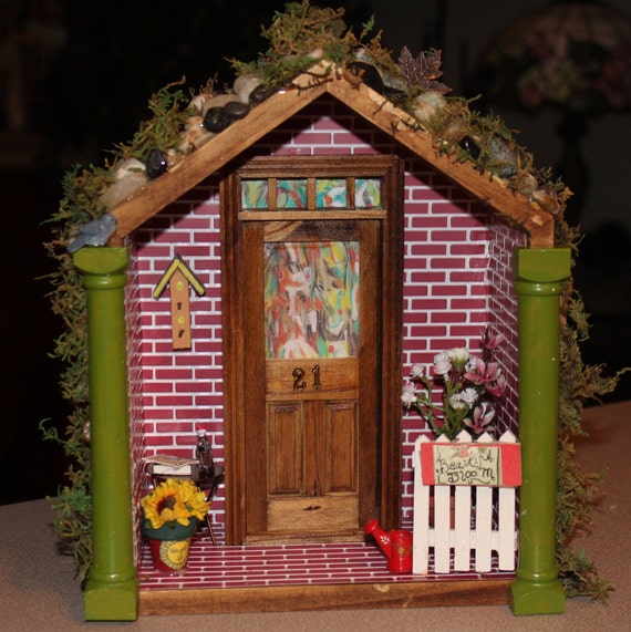 dollhouse shadow box