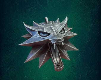 Wolf School Witcher Medallion