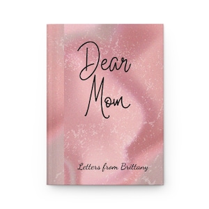 Cartas para mamá, diario de tapa dura, cartas conmovedoras, regalo para ella, diario personal, recuerdo inspirador, regalo para el Día de la Madre, recuerdos familiares