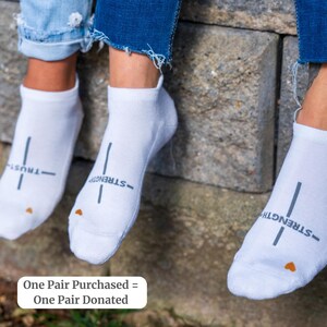 Ivf Sock Gift Fertility Support Pregnancy Comfort Faith Based Encouragement Prayer Motherhood Journey Waiting Hope Christian Embryo Transfer image 8