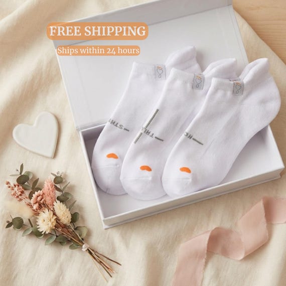 Ivf Sock Gift Fertility Support Pregnancy Comfort Faith Based Encouragement Prayer Motherhood Journey Waiting Hope Christian Embryo Transfer