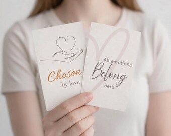 Adoption Affirmation Cards Christian Encouragement Faith Based Printable Alternate Motherhood Journey Foster Care Surrogacy Digital Download