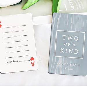 Custom Playing Cards Wedding Favors,Bulk Wedding favors, Wedding Guest Book Alternative, Signing Book, Guest Cards Deck,Wedding Favors