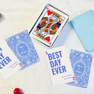 Custom Playing Cards,Wedding Guest Book Alternative,Playing Cards forWedding,Blank PlayingCards,SigningBook,BridalShowerFavors,WeddingFavors