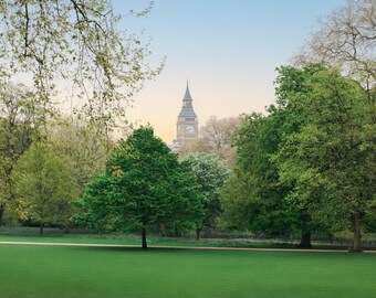 London Print, Big Ben, Hyde Park, Lost Boy Photo