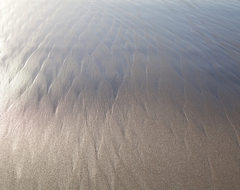 Beach Sand Print, Seaprints Photography, Coastal Wall Art
