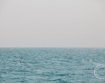 The Ocean Blue, Sanibel Island, Beach Photo, Ocean photograph, waves, sunset photograph