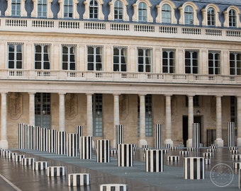 Paris Photo, Palais Royal Photo, Paris Photograph, Paris Decor, Paris Wall Art, Paris Theme, Travel Photography, French Theme, palais royal