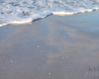 Sanibel Island Beach Print, Sand, Sea, and Sky
