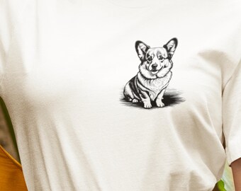 Cute Corgi Shirt, Corgi Dog Mom Shirt, Corgi Merch, Corgi Lover Gift, Corgi Shirt Men, Corgi Mom Shirt, Dog Lover Gift, Animal Lover Shirt