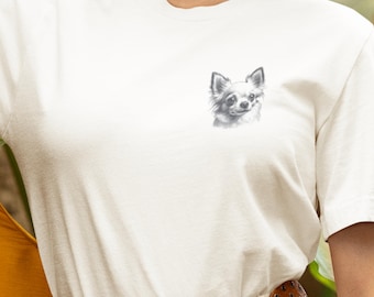 Cute Chihuahua T Shirt, Chihuahua Dog Mom Shirt, Little Dog Shirt, Chihuahua Puppy Shirt, Animal Lover Gift, Dog Lover Shirt