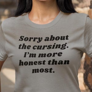 Swearing Shirt, Funny Swear Shirt, Swearing Helps Shirt, Honest People Swear Shirts, Swearing Gift
