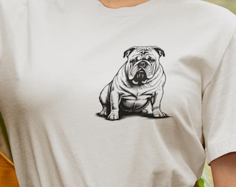 English Bulldog T Shirt, Dog Lover Gift, English Bulldog Gift, Bulldog Lover, English Bulldog Mom, Pet Owner Gift