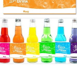 WILLY WONKA Fizzy Lifting Drink Label Instant Download Pop Label for ...