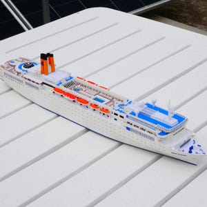 Costa concordia ship model - Etsy 日本
