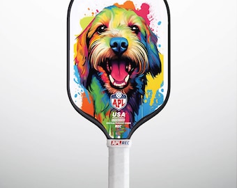 APL Doodle Burst Pickleball-paddel | USAPA-godkänd, T700-kolfiberyta för kraft, spinn och kontroll, lättviktigt Pickleball-racket